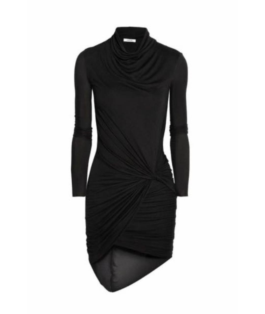HELMUT LANG Черное коктейльное платье, фото 1