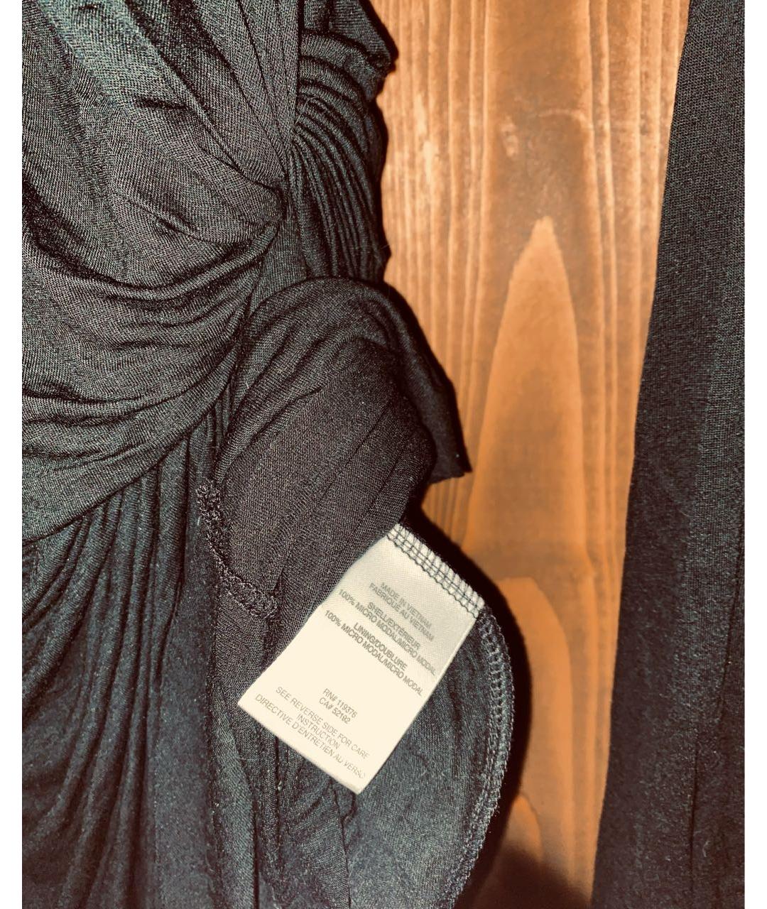 HELMUT LANG Черное коктейльное платье, фото 5