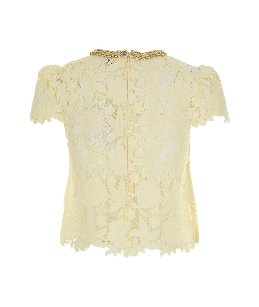 SELF-PORTRAIT Желтая блузы, фото 2