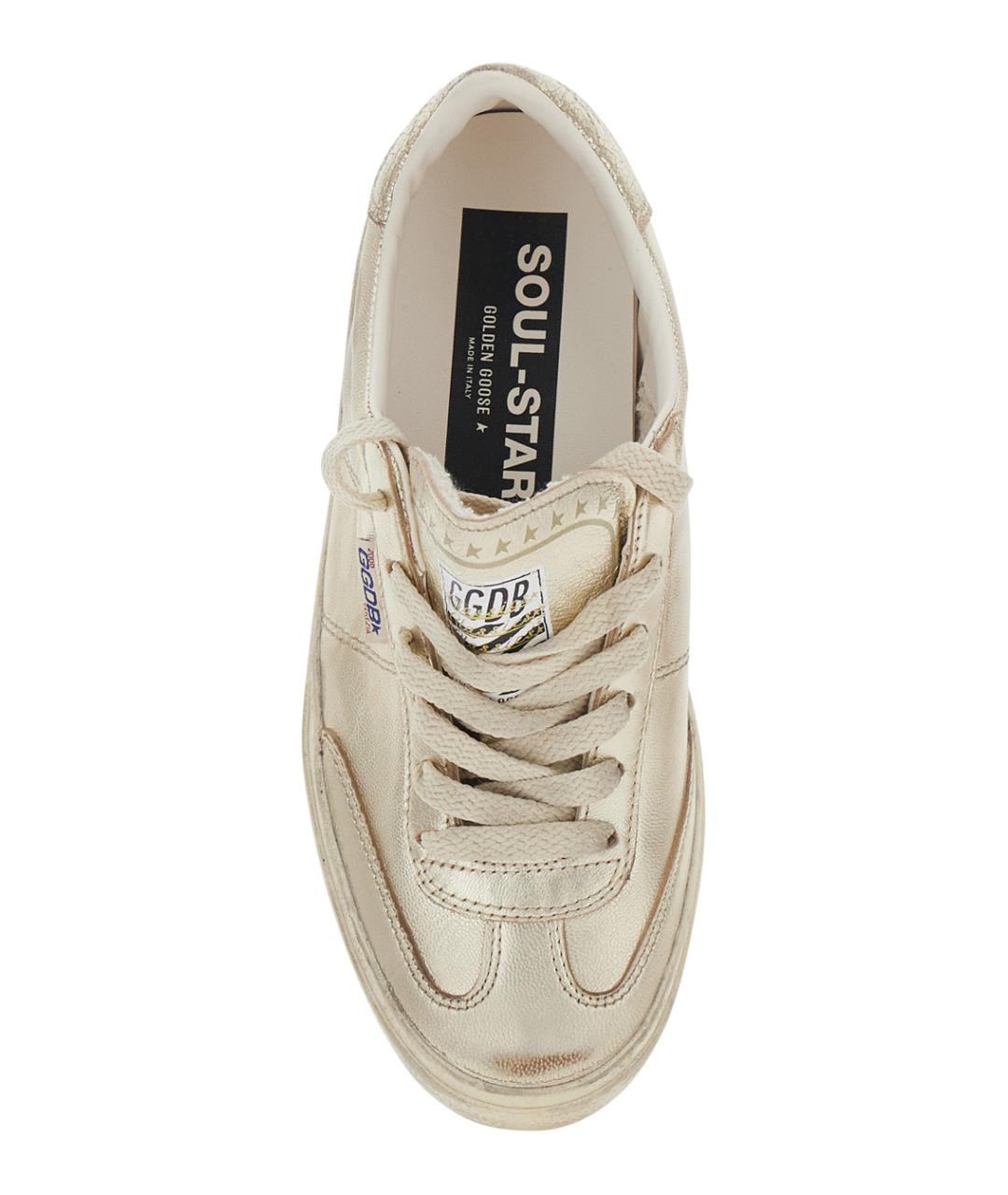 GOLDEN GOOSE DELUXE BRAND Кожаные кеды, фото 4