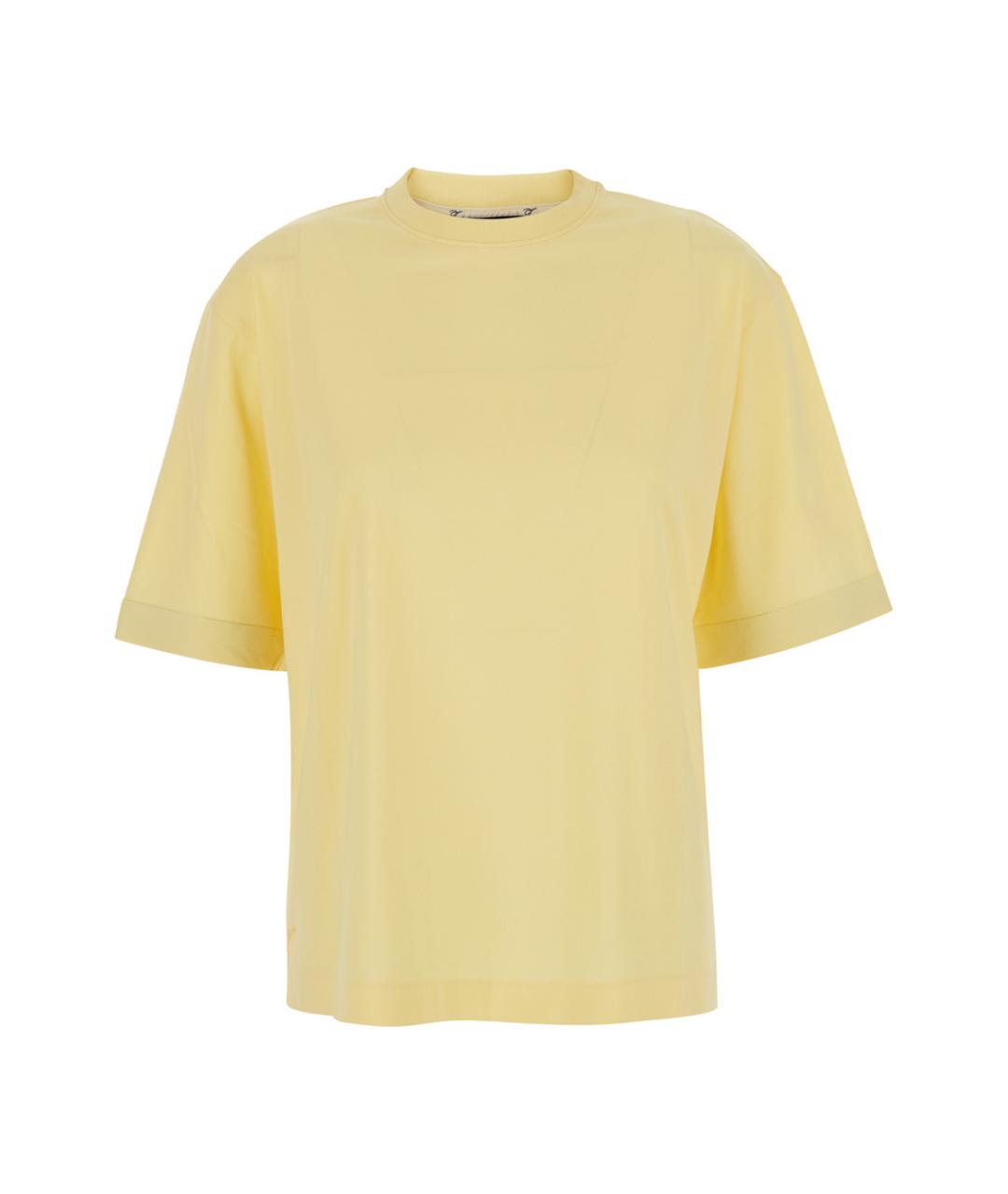 JACQUEMUS Желтая футболка, фото 1