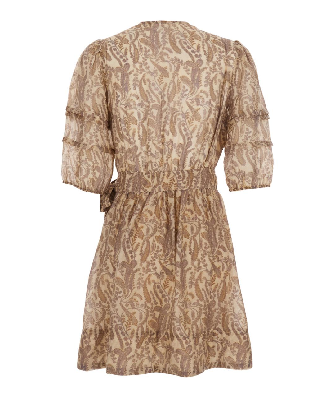 BA&SH Бежевое повседневное платье, фото 2