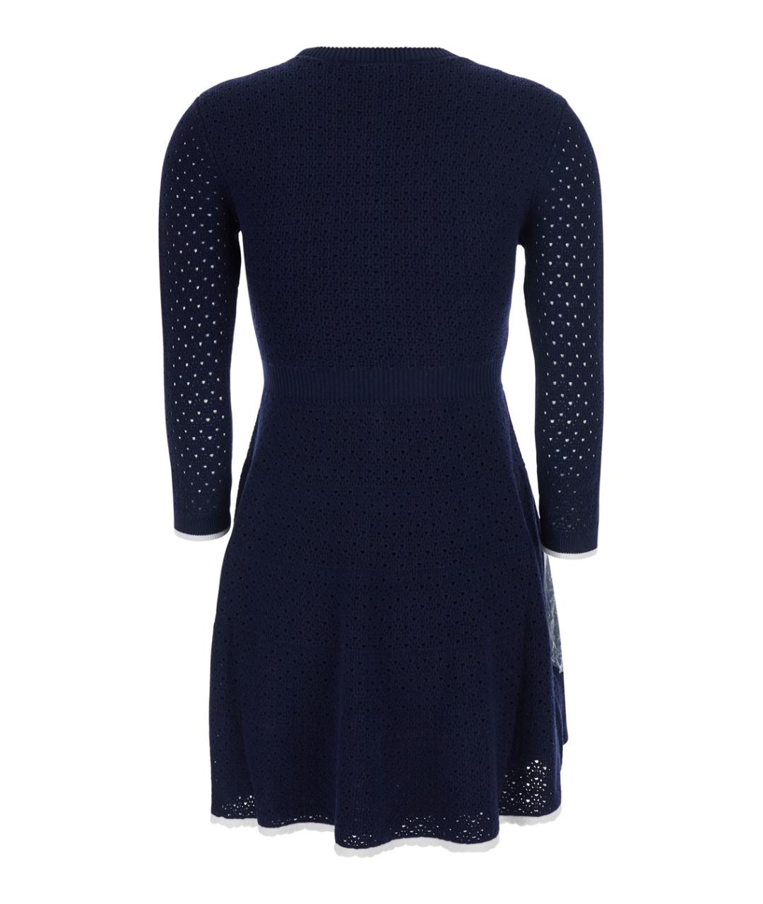 SELF-PORTRAIT Синее повседневное платье, фото 2