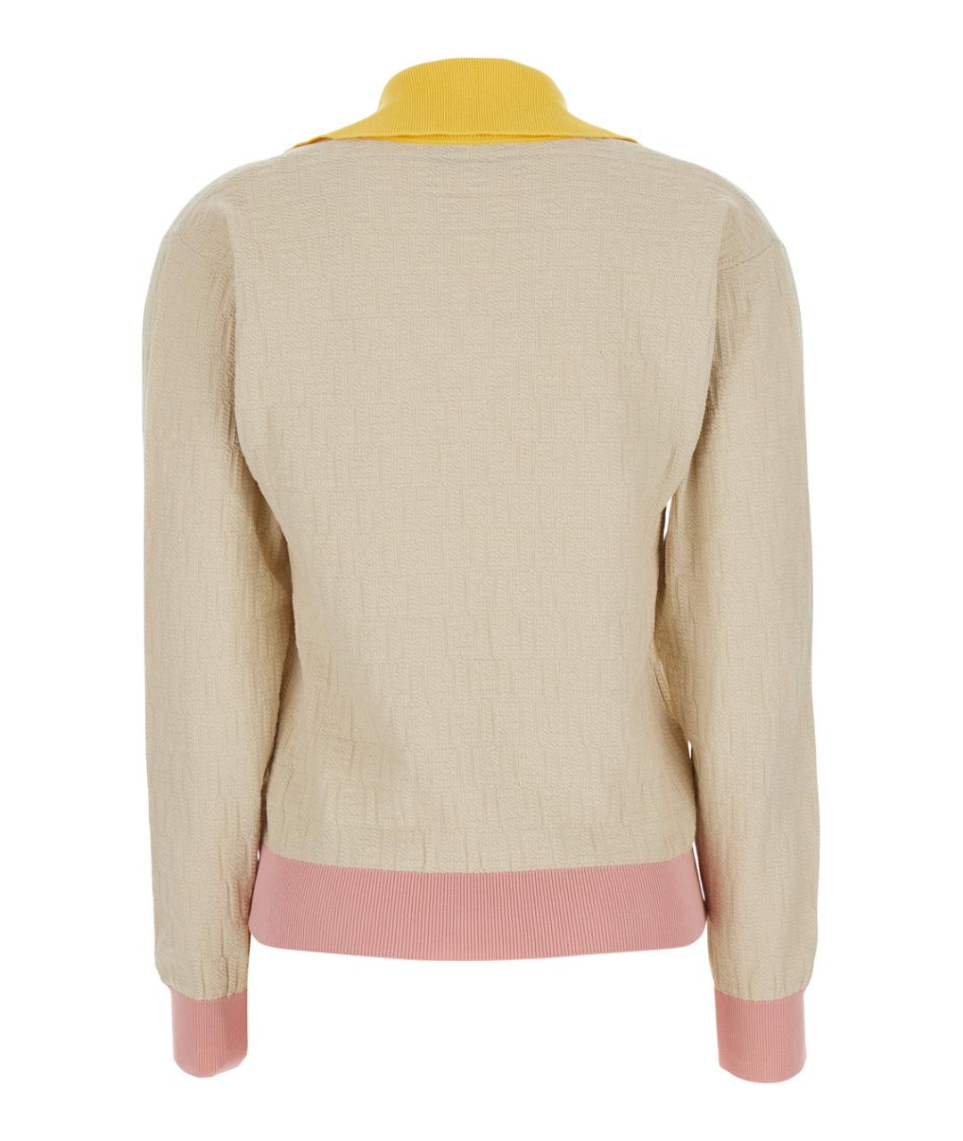 FENDI Мульти хлопковый джемпер / свитер, фото 2