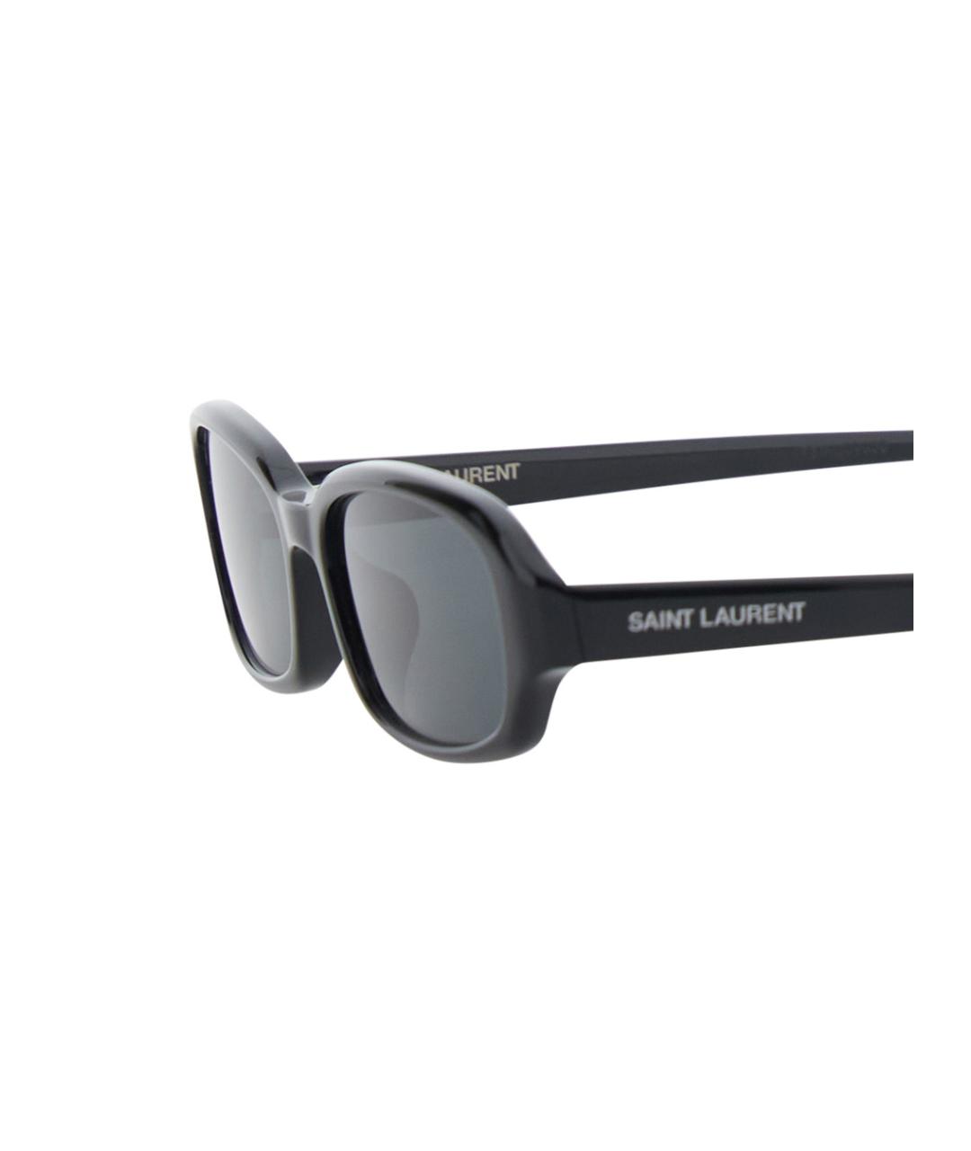 SAINT LAURENT Черные солнцезащитные очки, фото 3