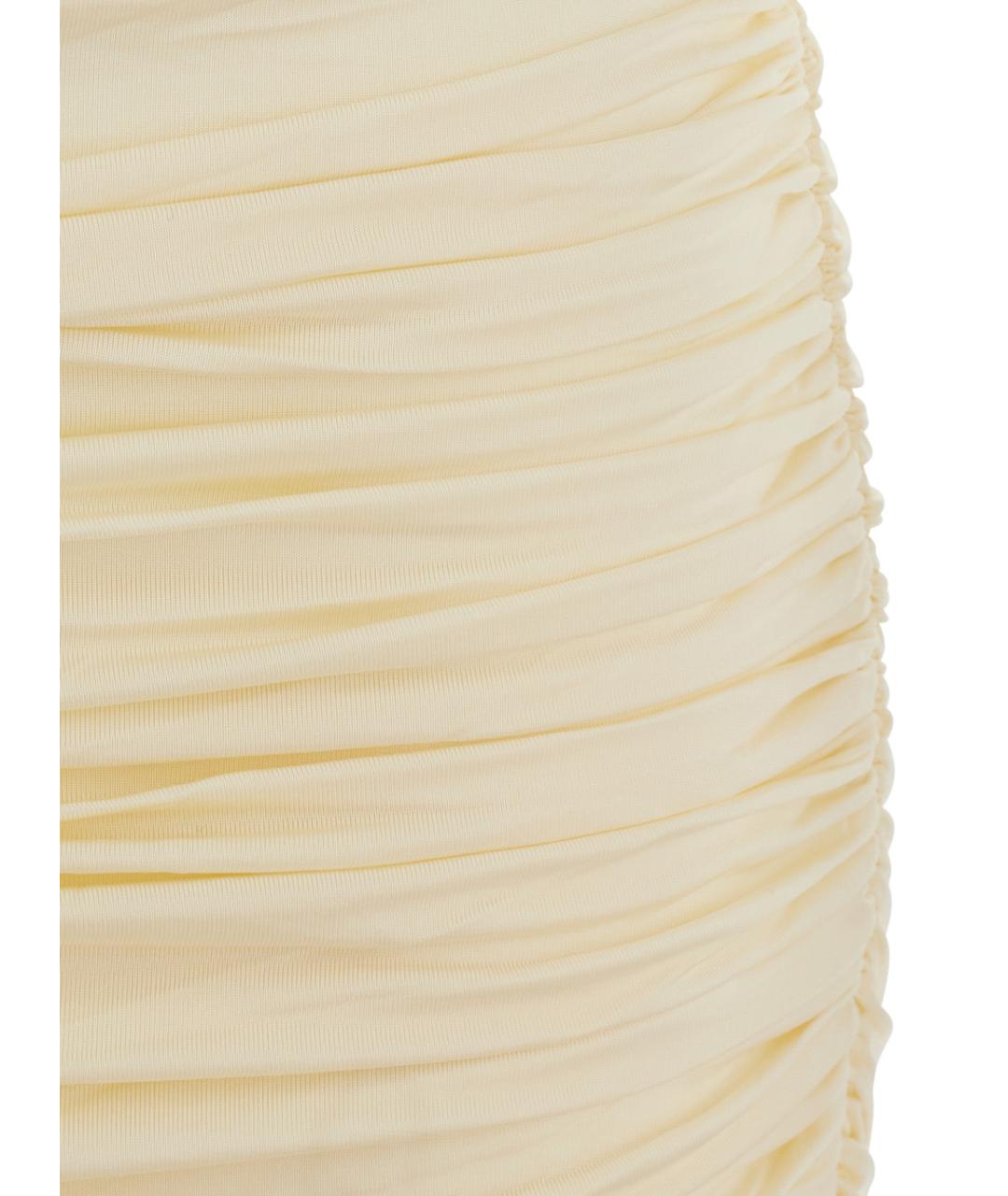 SELF-PORTRAIT Желтое вечернее платье, фото 3