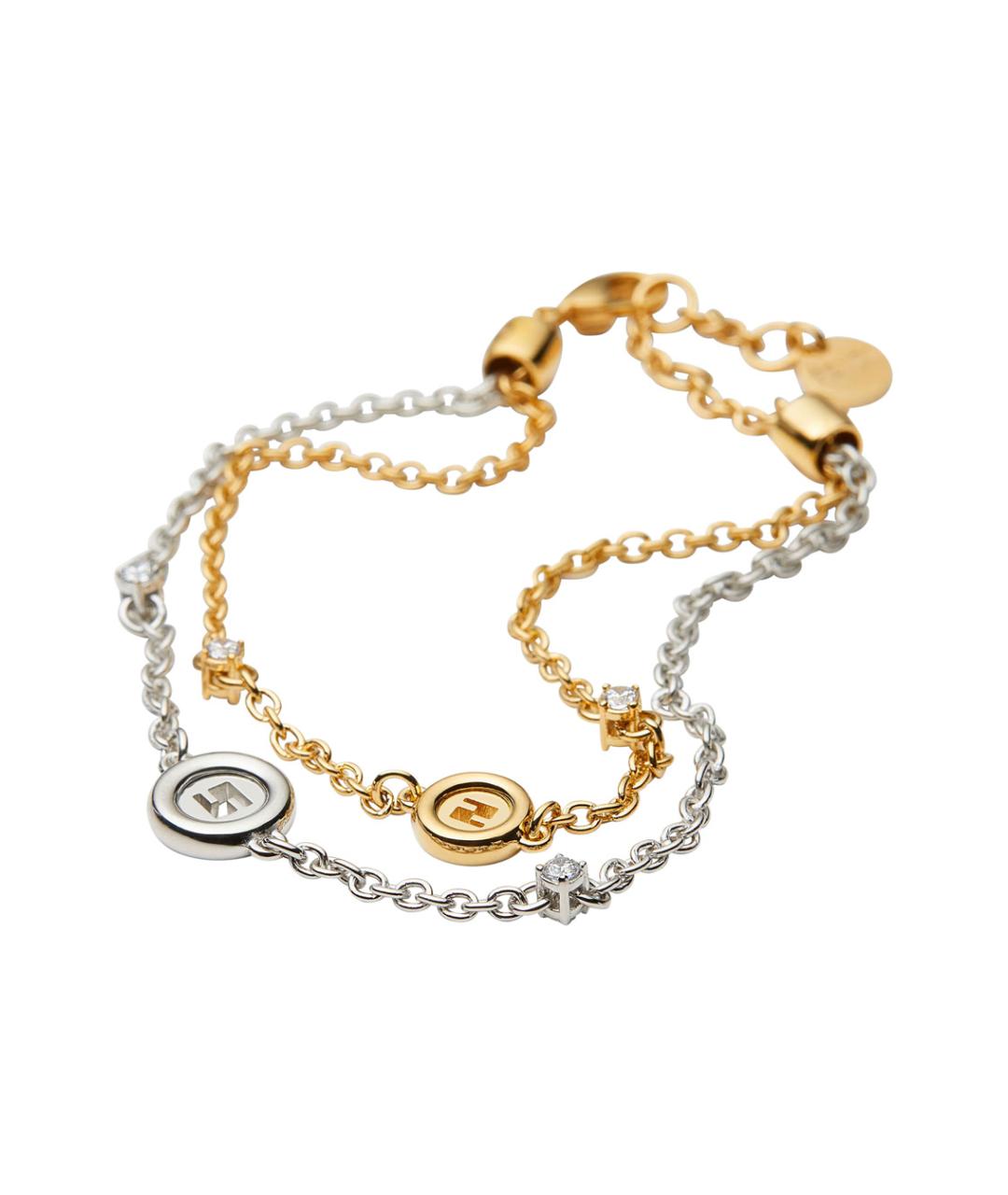 FENDI Мульти металлический браслет, фото 2