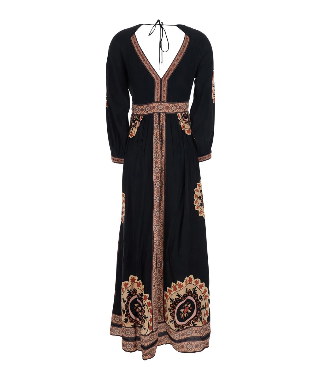 BA&SH Черное вискозное повседневное платье, фото 2