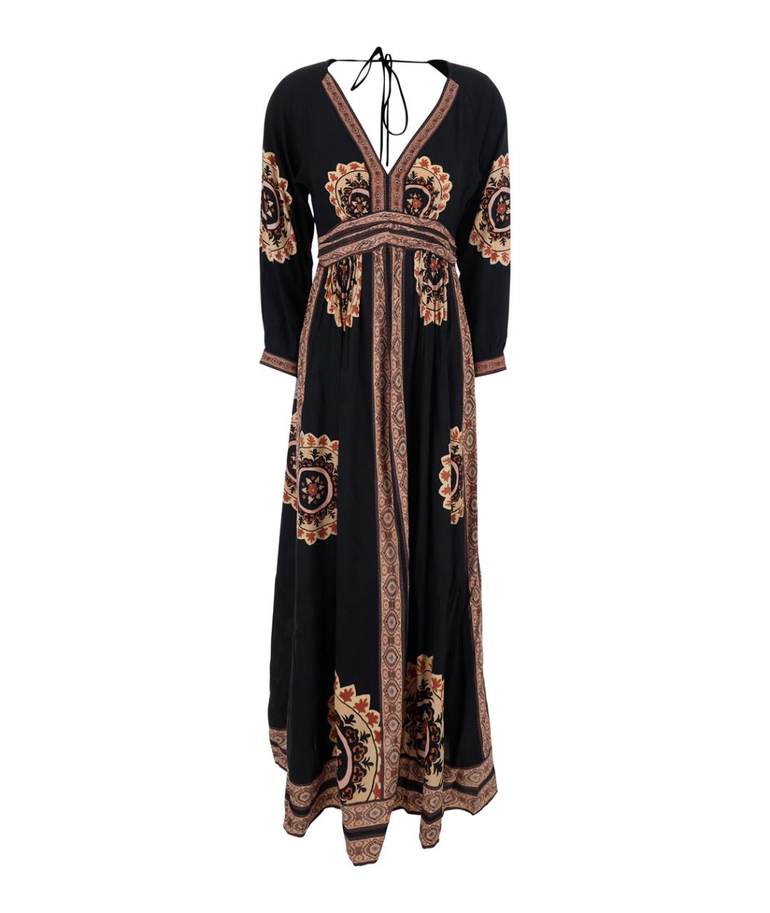 BA&SH Черное вискозное повседневное платье, фото 1