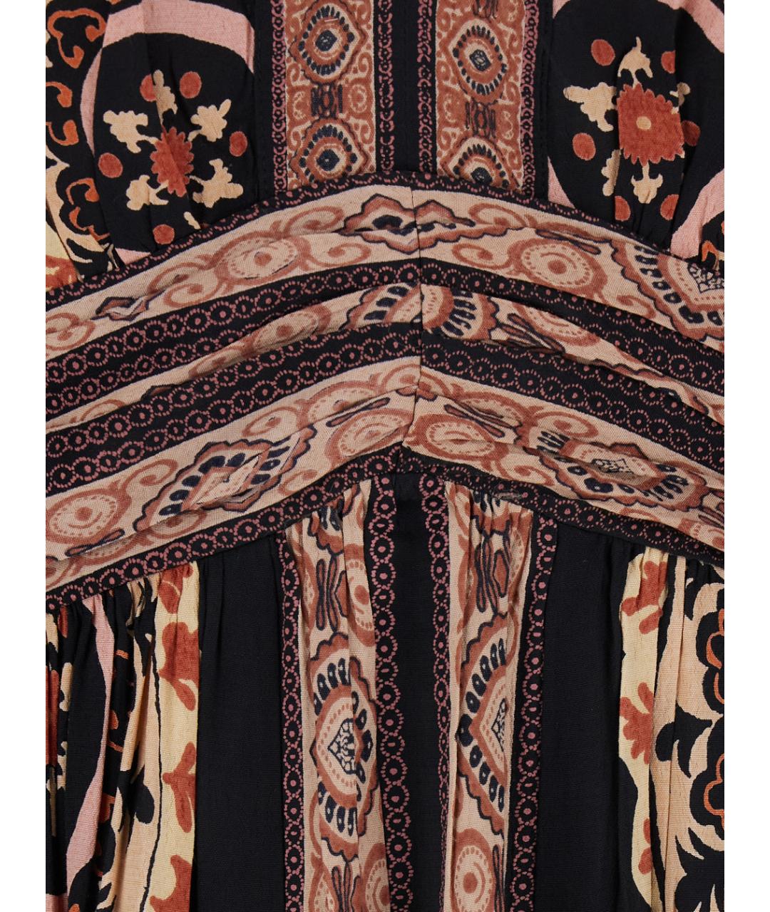 BA&SH Черное вискозное повседневное платье, фото 3