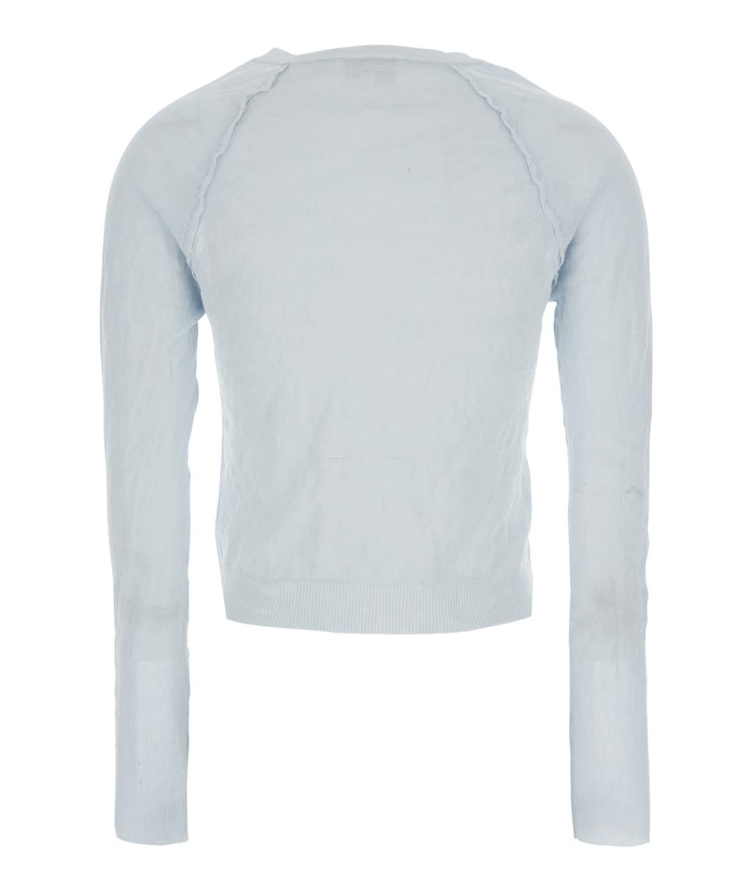 SHUSHU/TONG Голубой хлопковый кардиган, фото 2