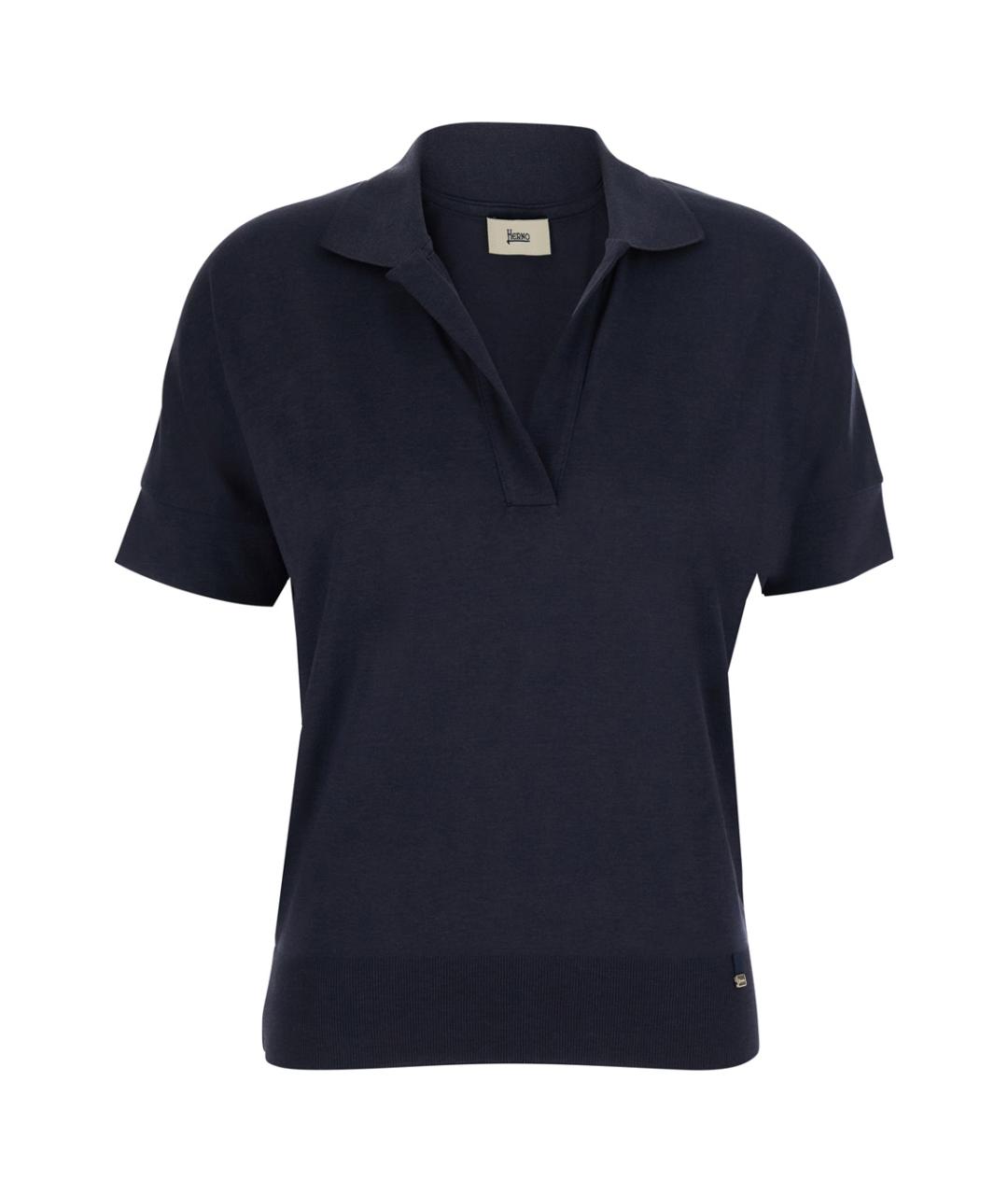 HERNO Синяя футболка, фото 1