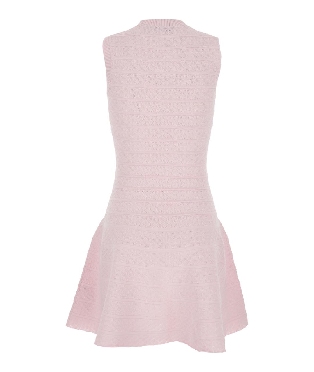 SELF-PORTRAIT Розовое повседневное платье, фото 2