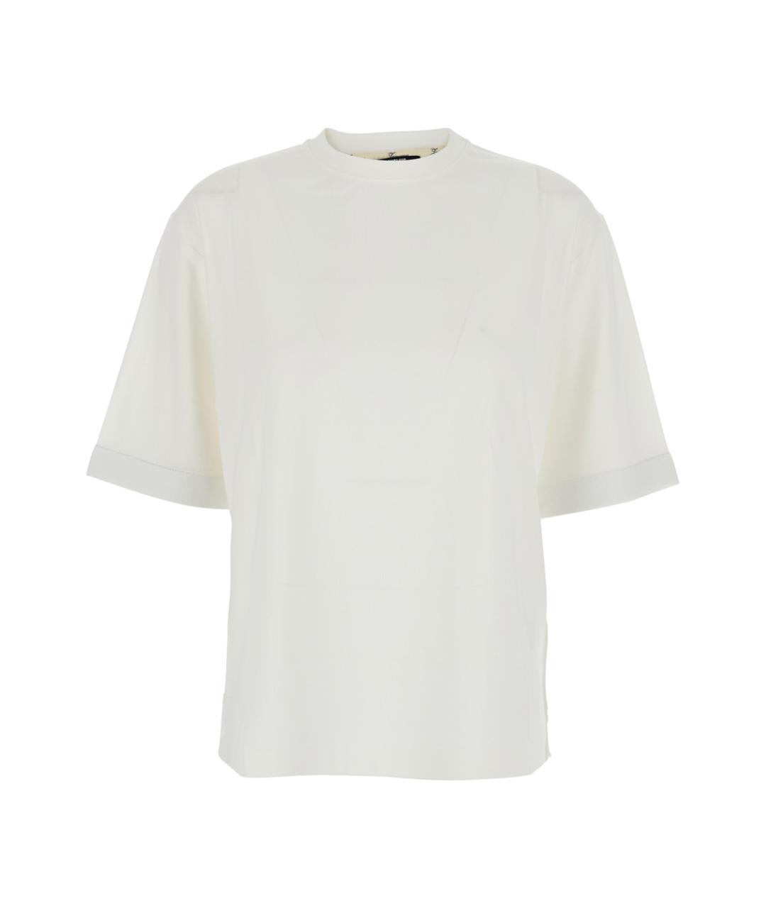 JACQUEMUS Белая хлопковая футболка, фото 1