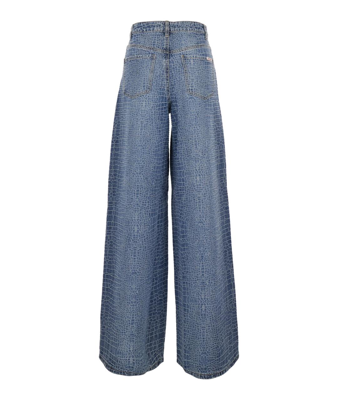 SELF-PORTRAIT Синие прямые джинсы, фото 2