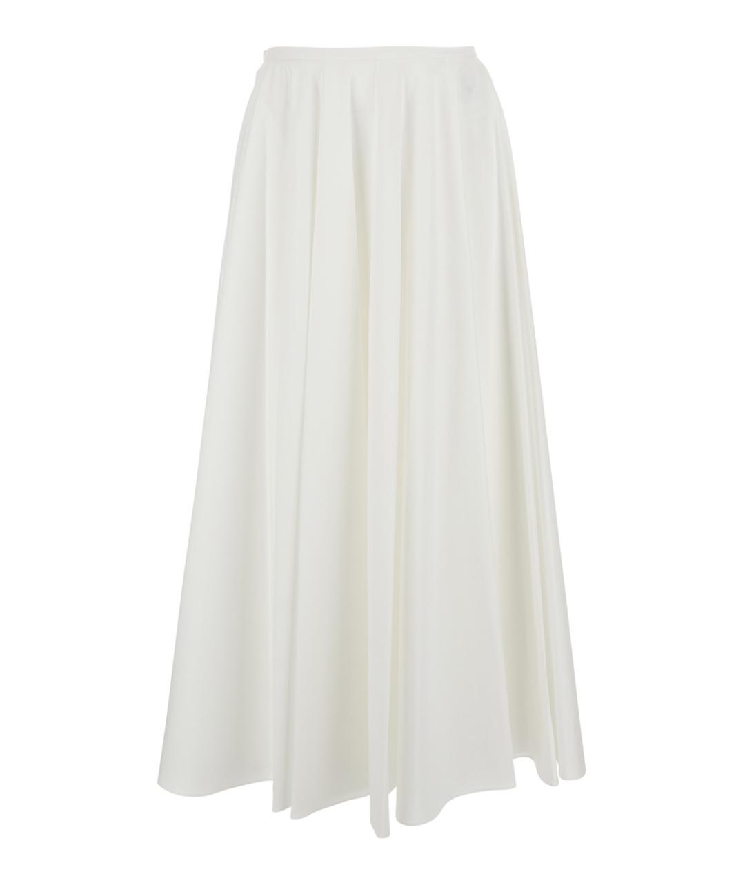 GIVENCHY Белая хлопковая юбка миди, фото 1