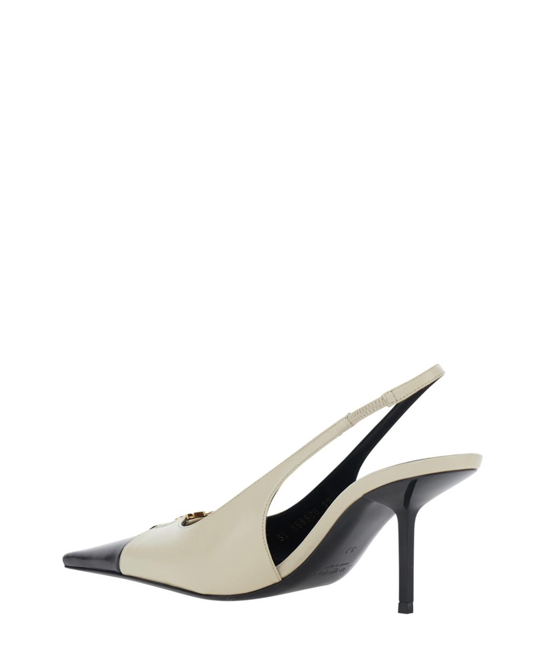 SAINT LAURENT Мульти кожаные туфли, фото 3