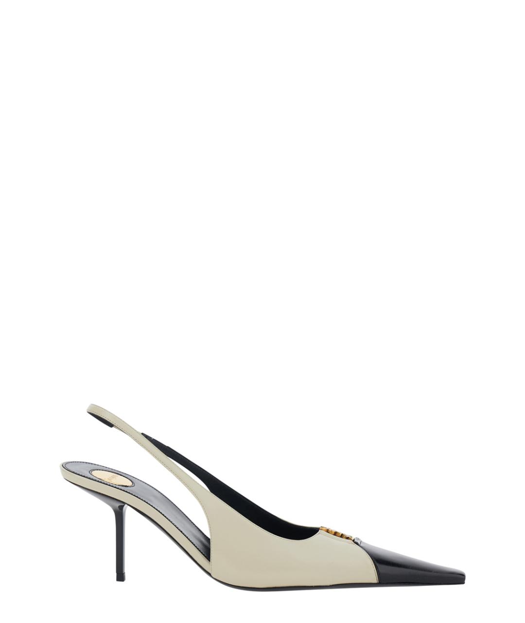 SAINT LAURENT Мульти кожаные туфли, фото 1