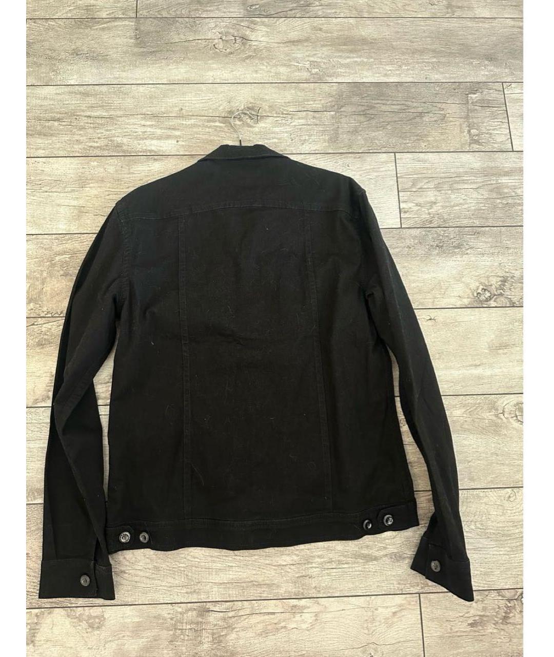 STEFANO RICCI Черная хлопковая куртка, фото 3