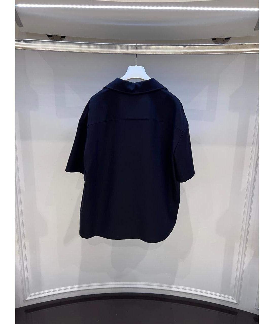 LOEWE Темно-синяя классическая рубашка, фото 2