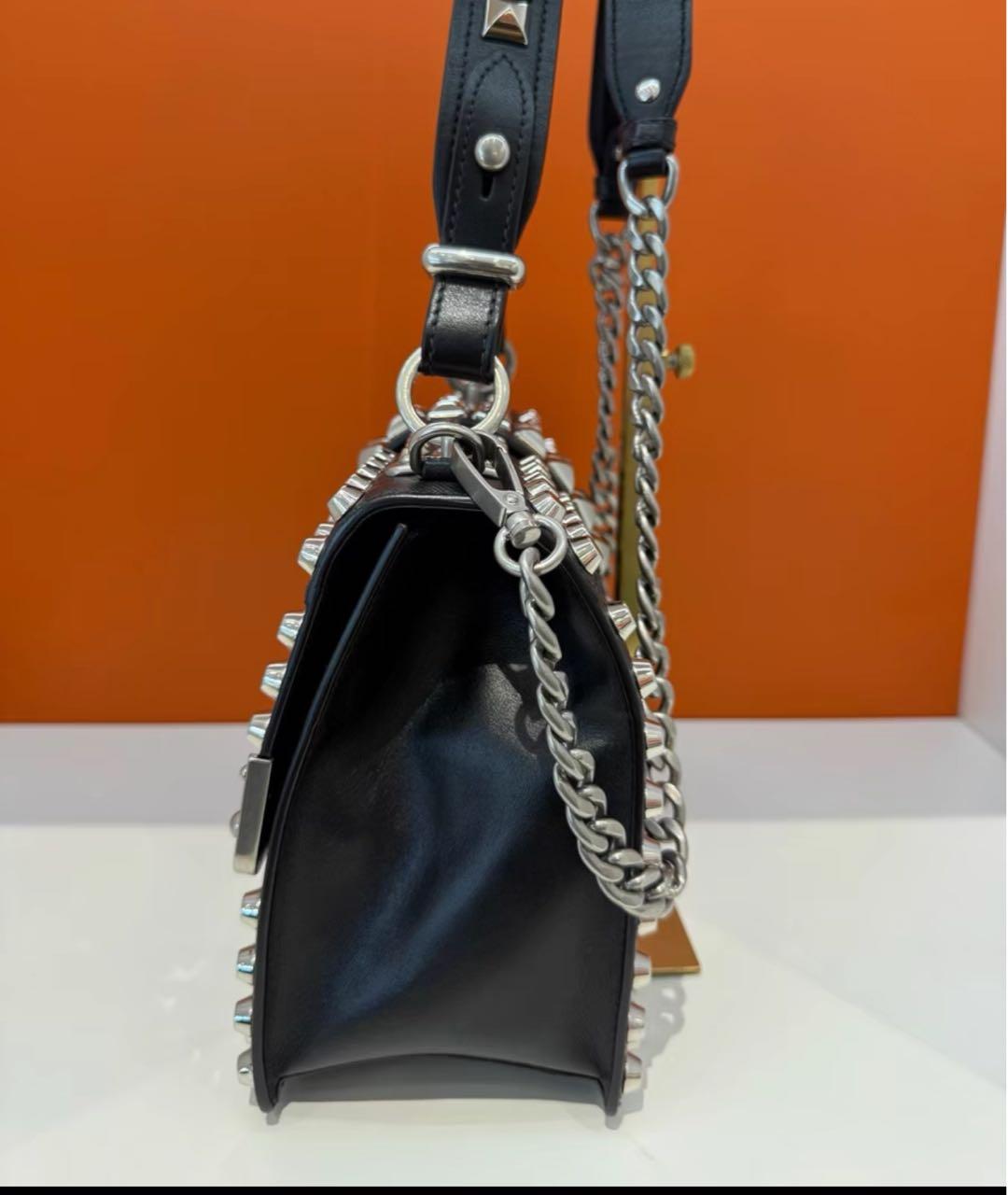 PRADA Кожаная сумка через плечо, фото 3