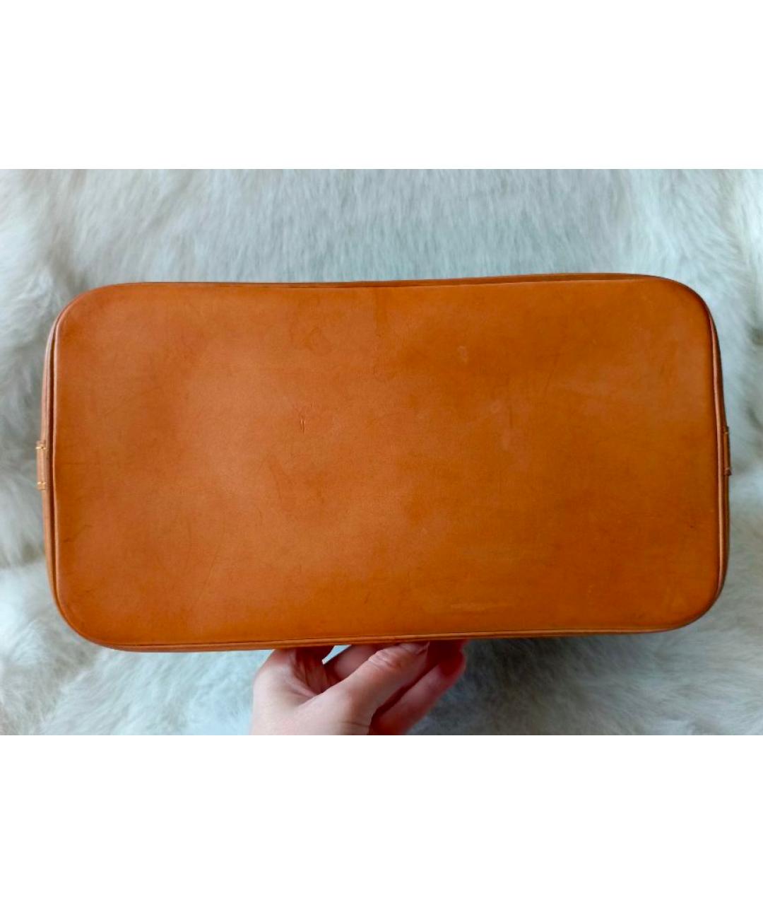 LOUIS VUITTON Коричневая сумка с короткими ручками, фото 8