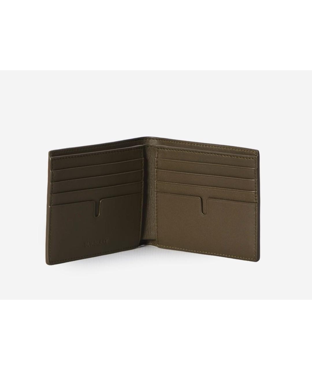 BURBERRY Кожаный кошелек, фото 4