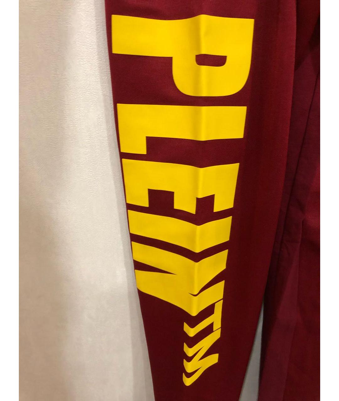 PHILIPP PLEIN Бордовый полиэстеровый спортивный костюм, фото 6