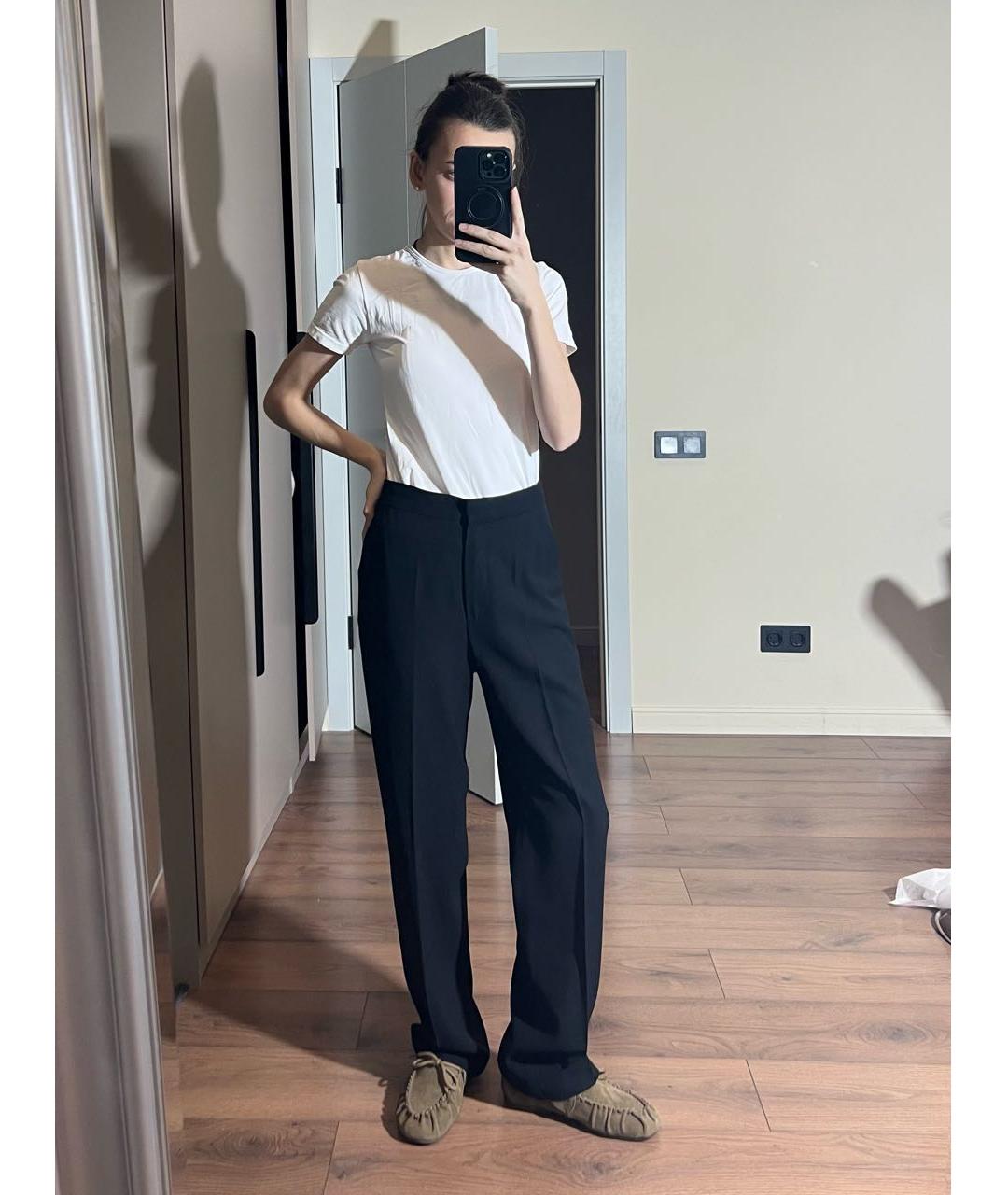 MAX MARA Черный шерстяной костюм с брюками, фото 6