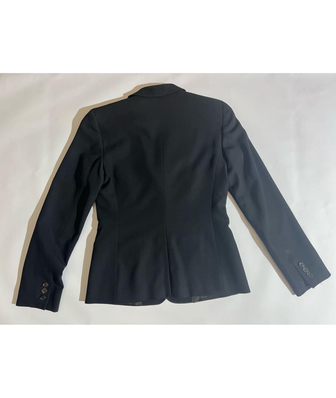 MAX MARA Черный шерстяной костюм с брюками, фото 7