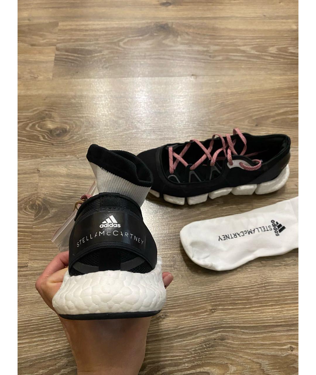 ADIDAS BY STELLA MCCARTNEY Черные синтетические кроссовки, фото 7