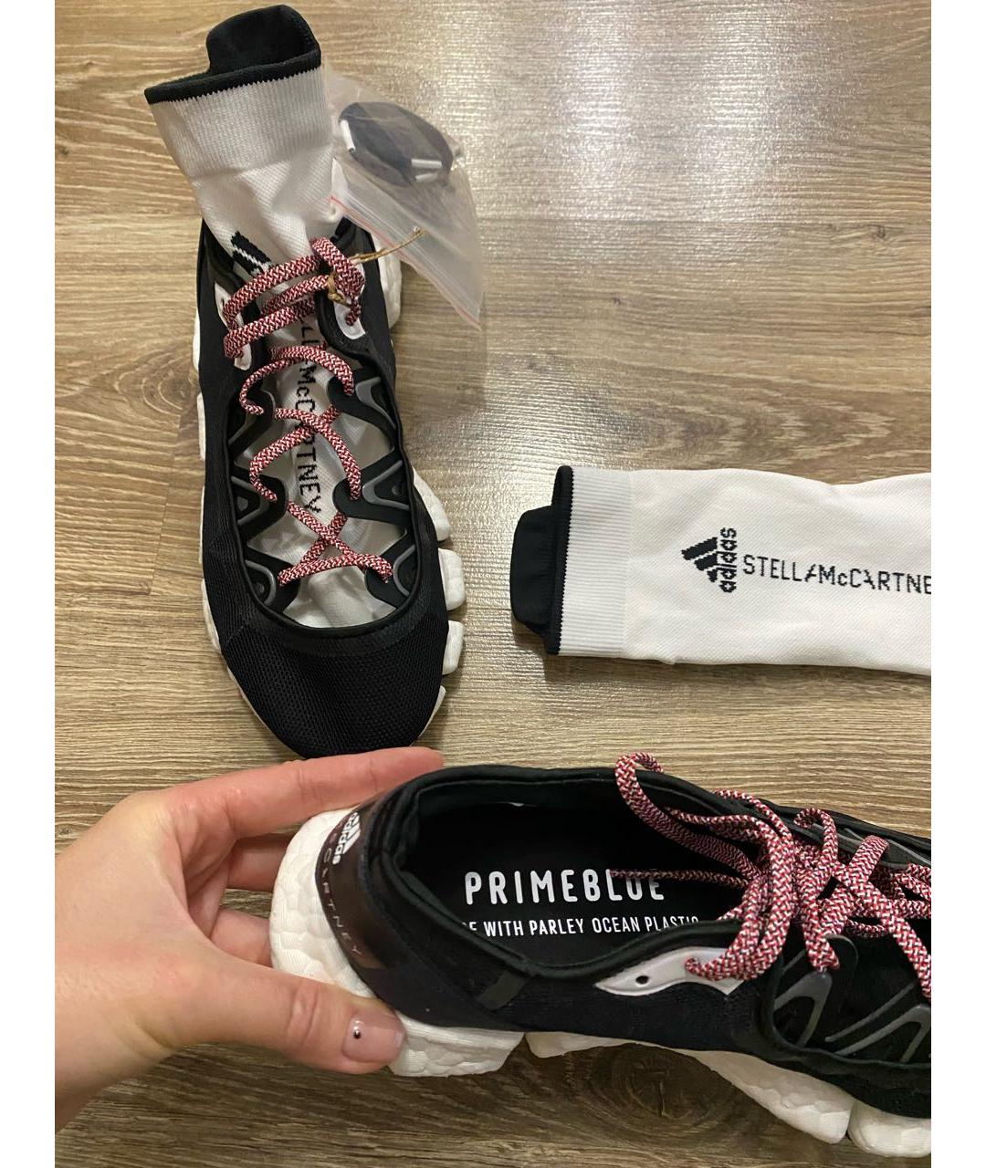 ADIDAS BY STELLA MCCARTNEY Черные синтетические кроссовки, фото 8