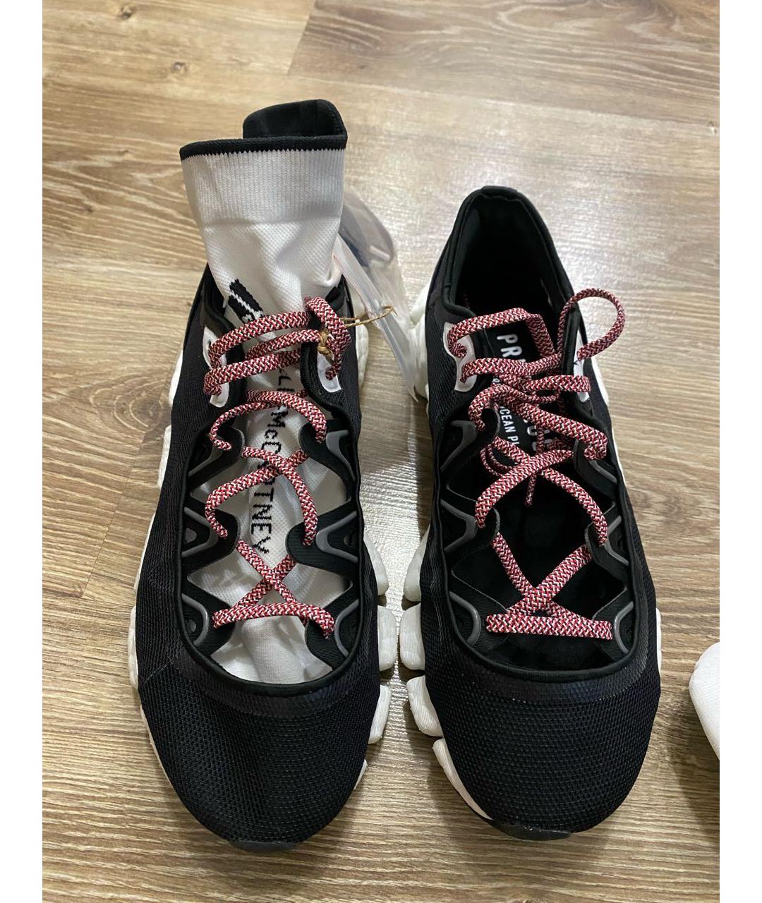 ADIDAS BY STELLA MCCARTNEY Черные синтетические кроссовки, фото 6