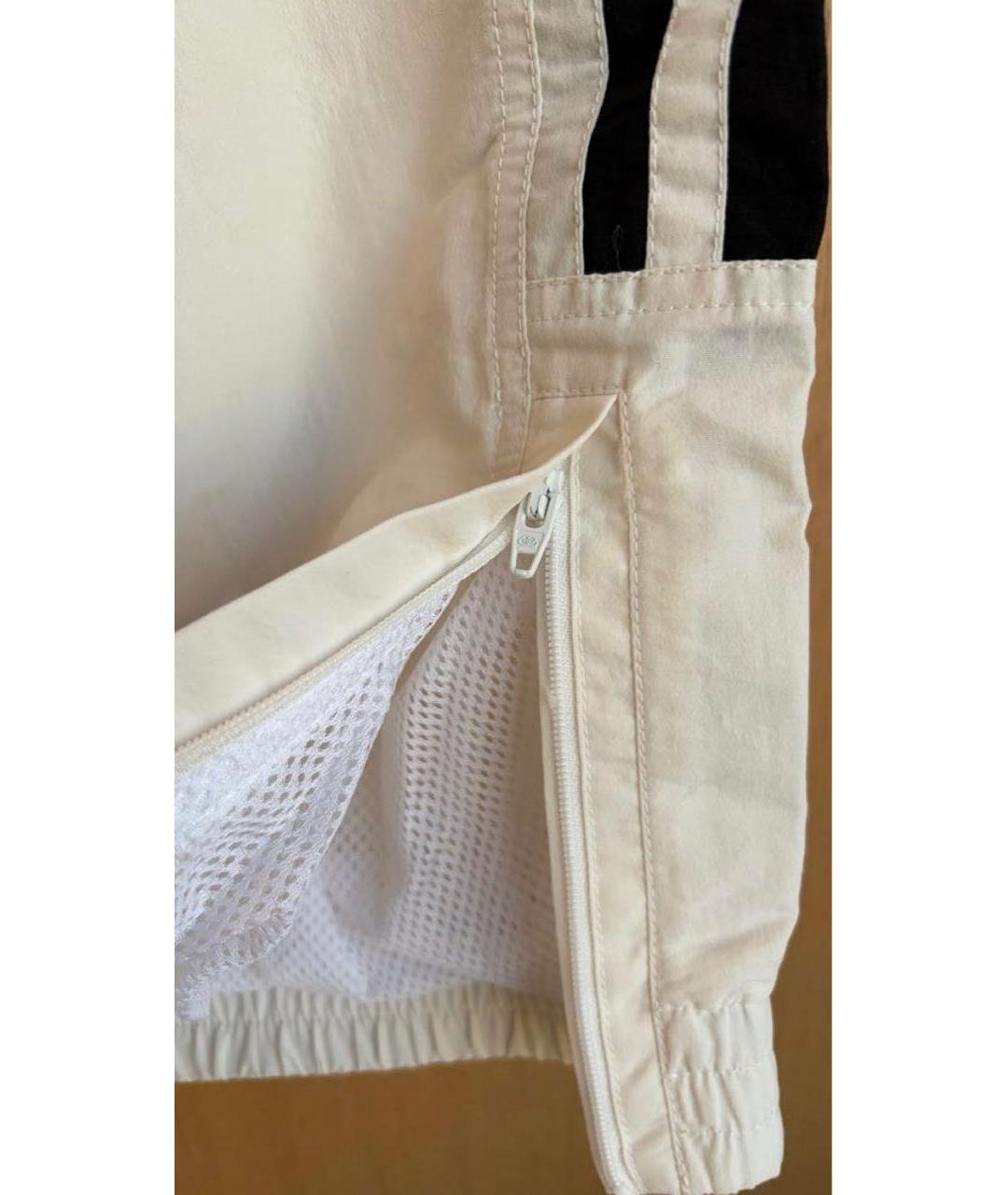 BALENCIAGA Белые полиамидовые спортивные брюки и шорты, фото 4