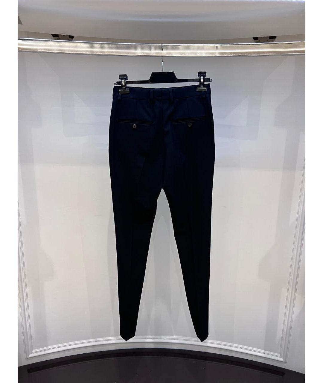 CELINE Черные прямые брюки, фото 2