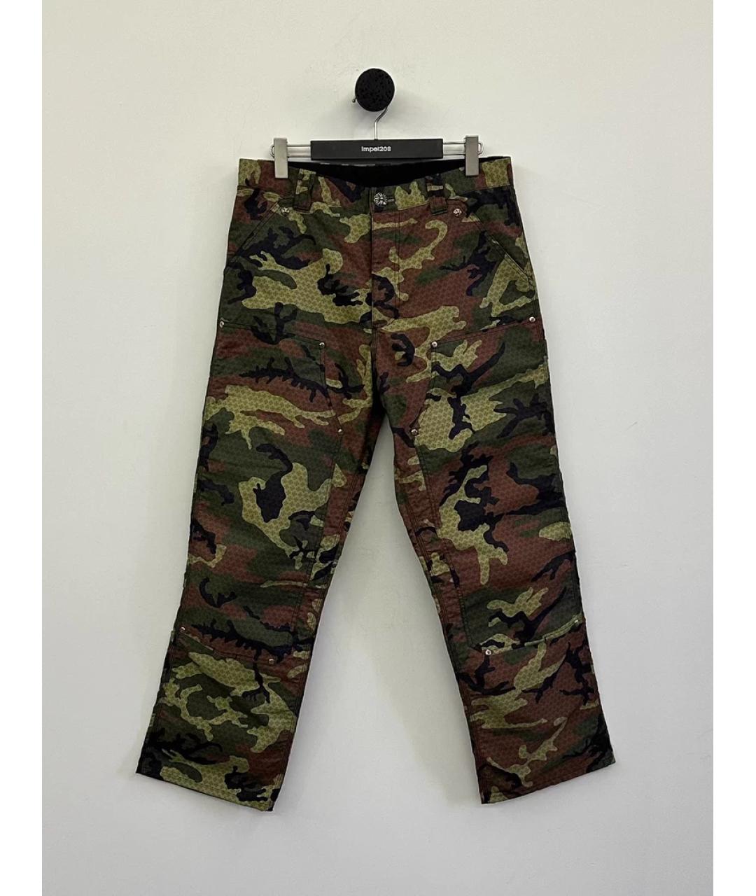 CHROME HEARTS Мульти повседневные брюки, фото 2