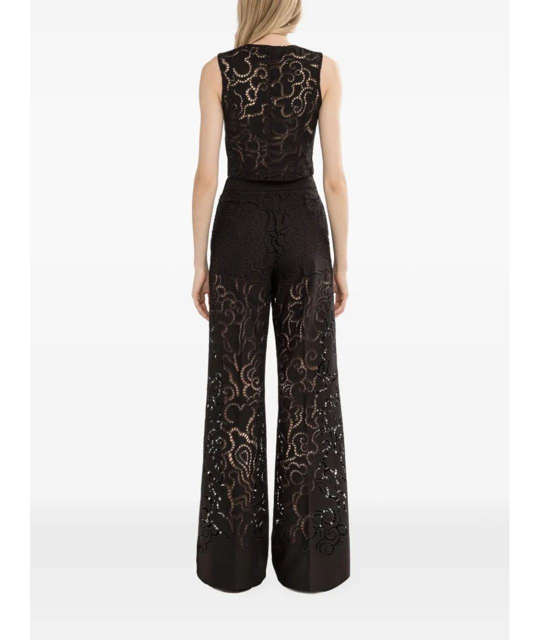 NISSA Черные полиэстеровые прямые брюки, фото 4