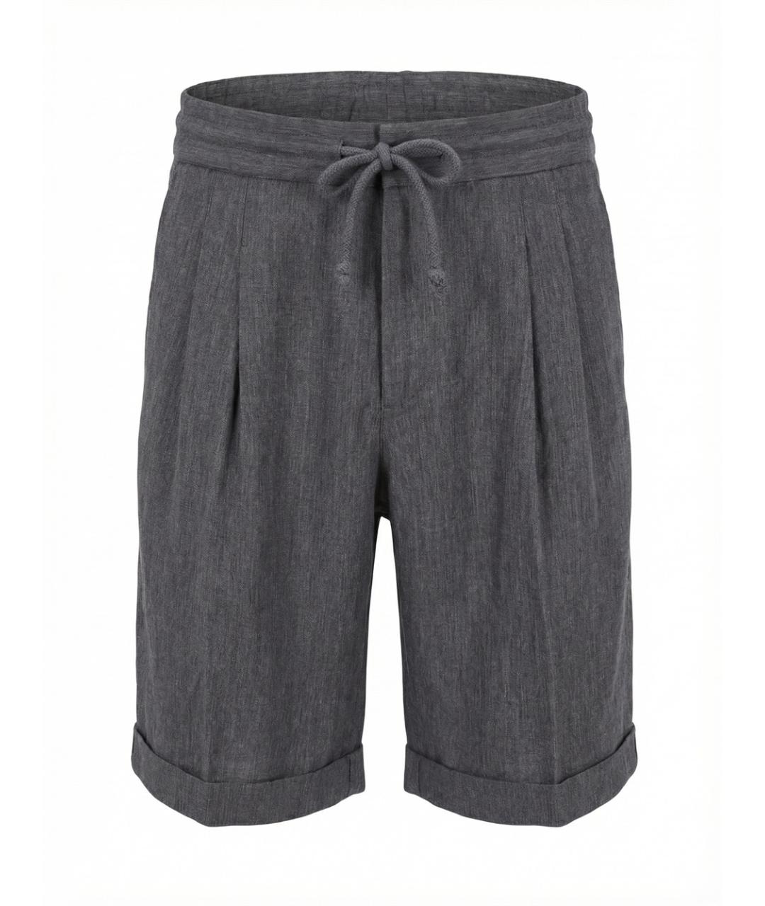 BRUNELLO CUCINELLI Льняные шорты, фото 1
