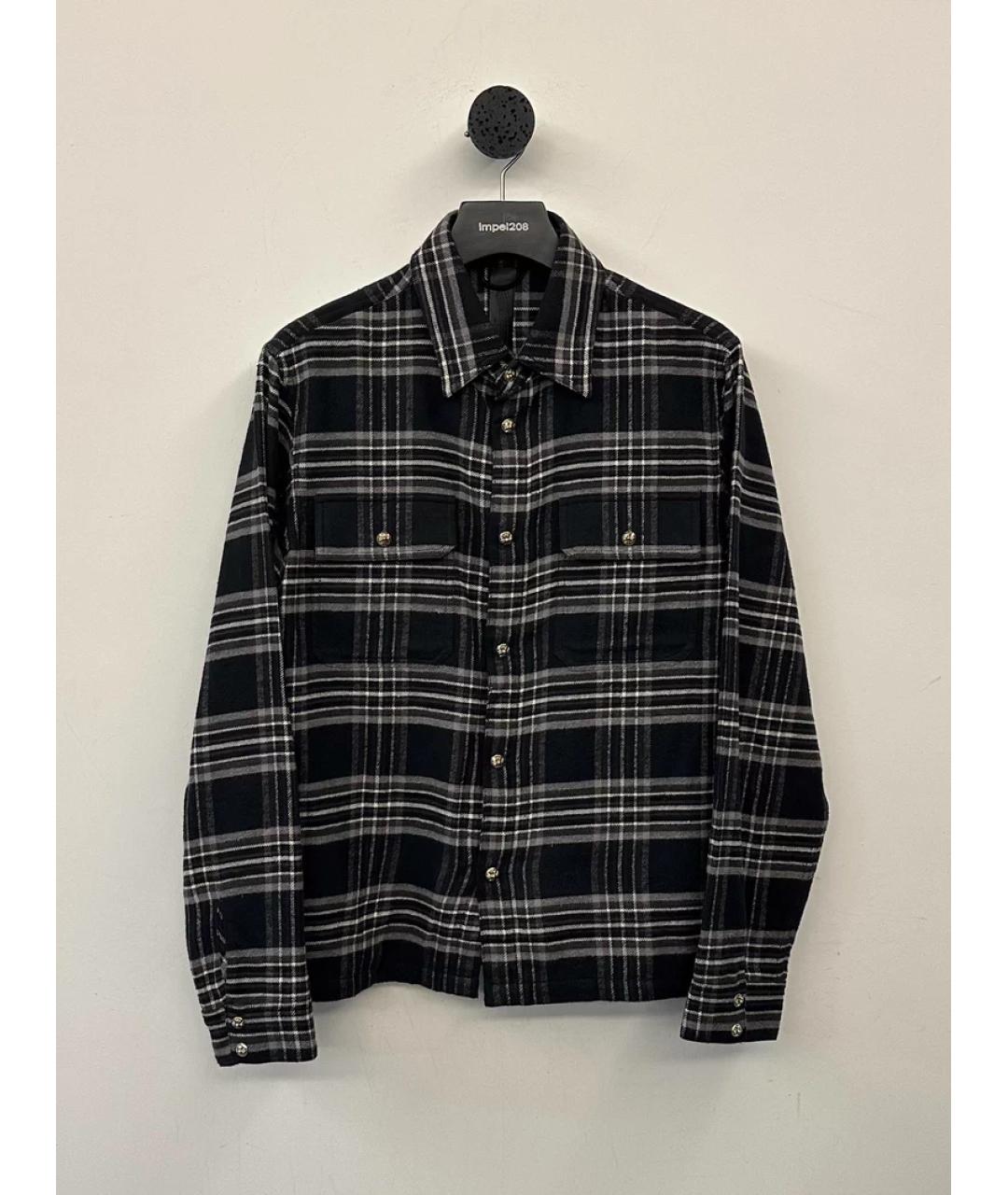 CHROME HEARTS Черная классическая рубашка, фото 2