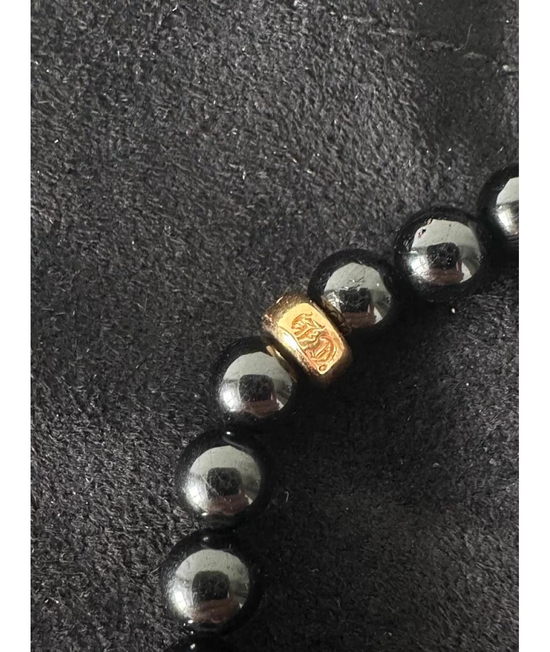CHROME HEARTS Черный браслет, фото 3