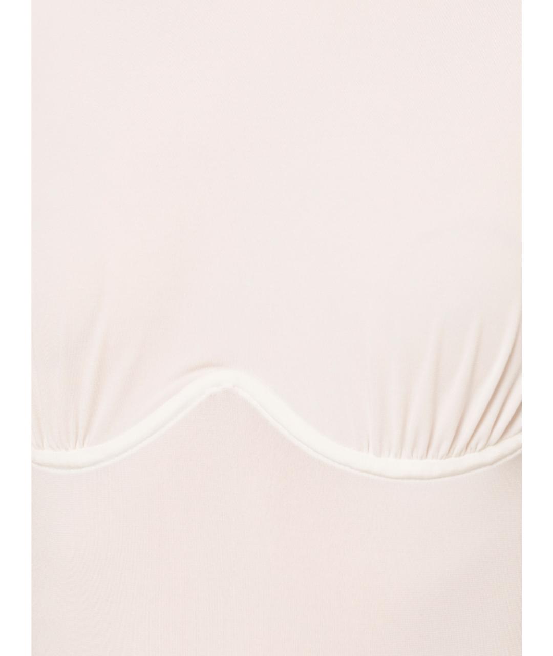 NISSA Белое полиэстеровое боди, фото 6