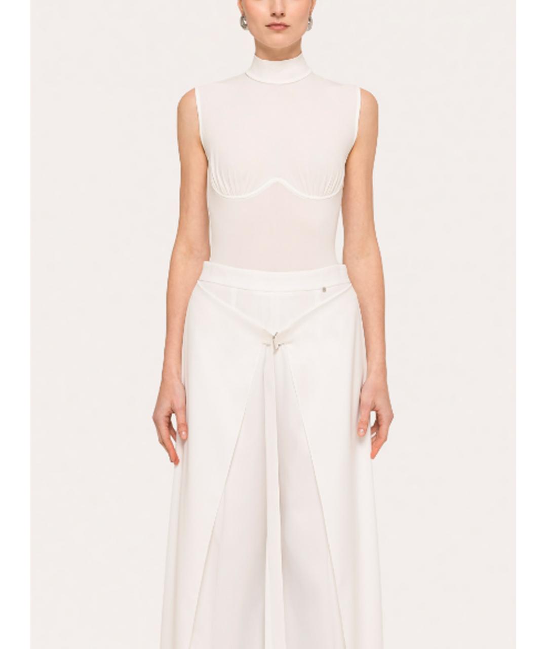 NISSA Белое полиэстеровое боди, фото 2