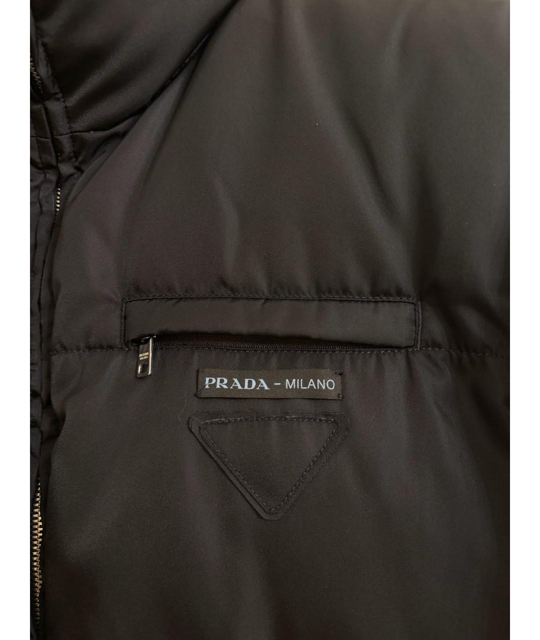 PRADA Черная куртка, фото 4