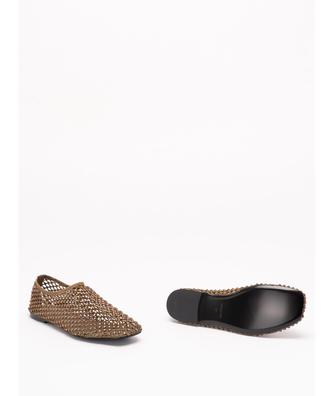 STRATEGIA Зеленые балетки, фото 4