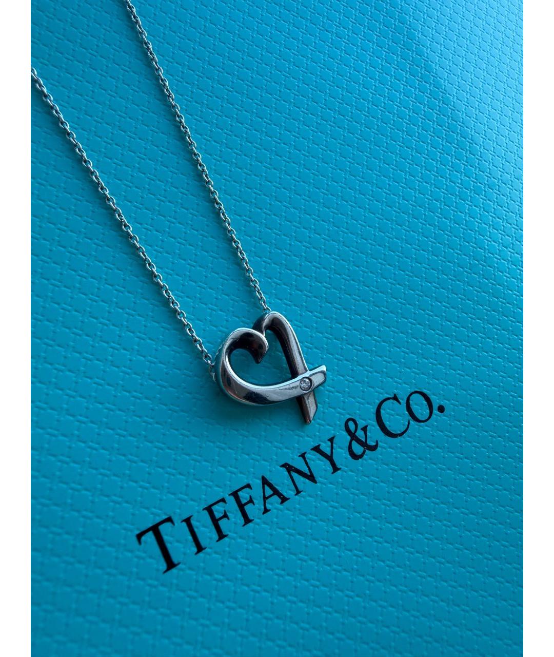 TIFFANY&CO Серебряное серебряное колье, фото 4