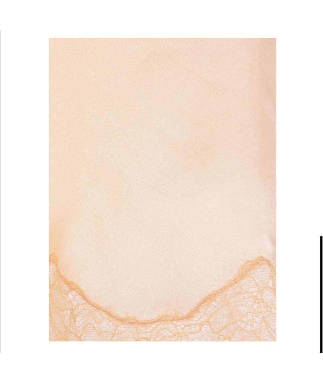 THE ROW Розовая шелковая юбка миди, фото 4