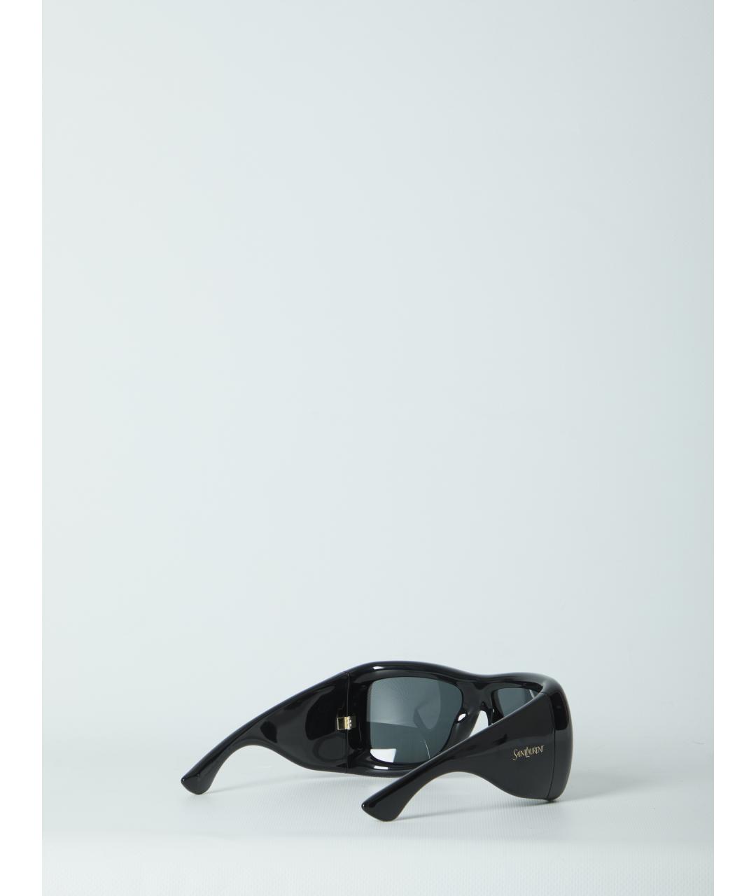 SAINT LAURENT Черные солнцезащитные очки, фото 2