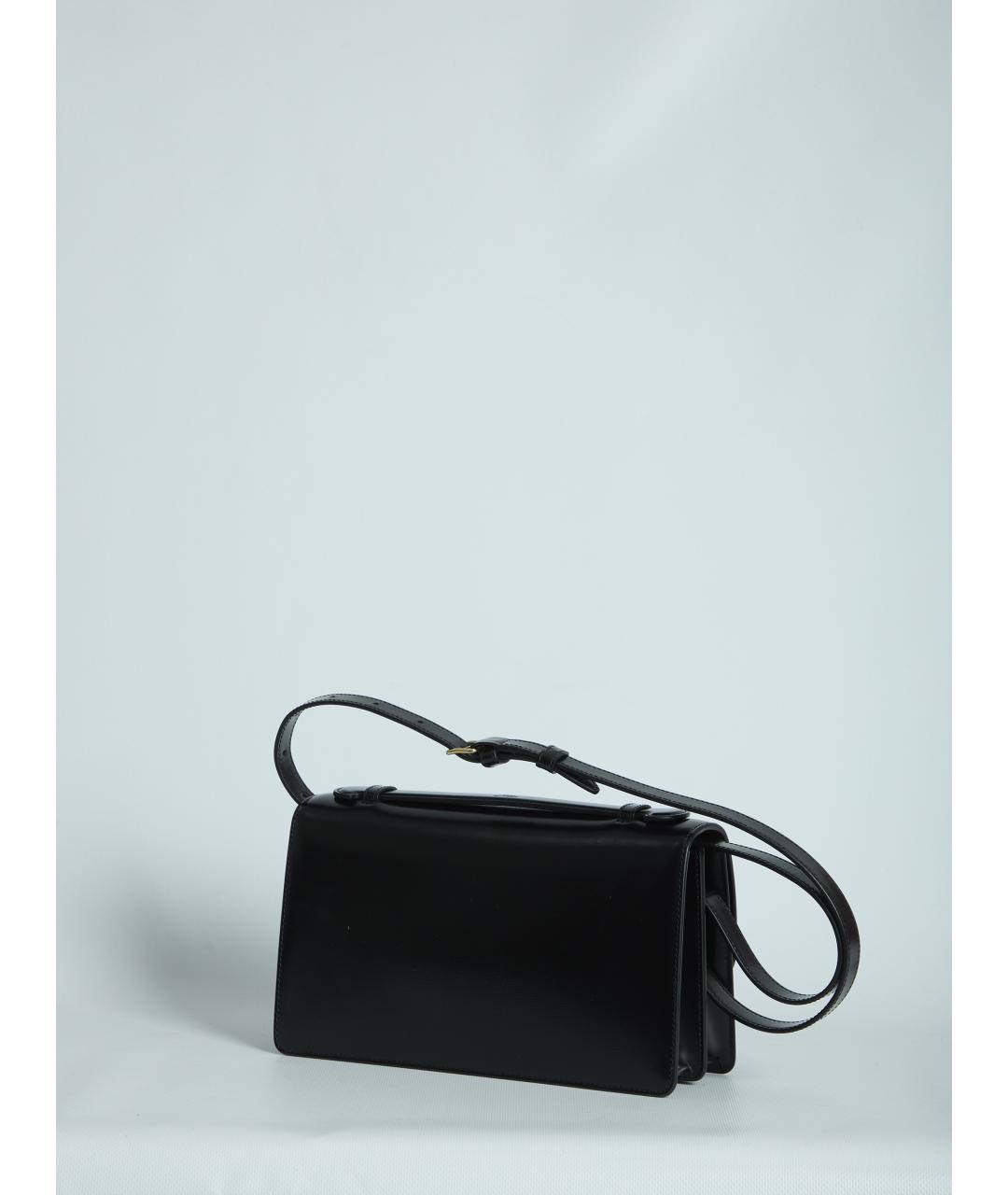 CELINE Черная кожаная сумка через плечо, фото 2