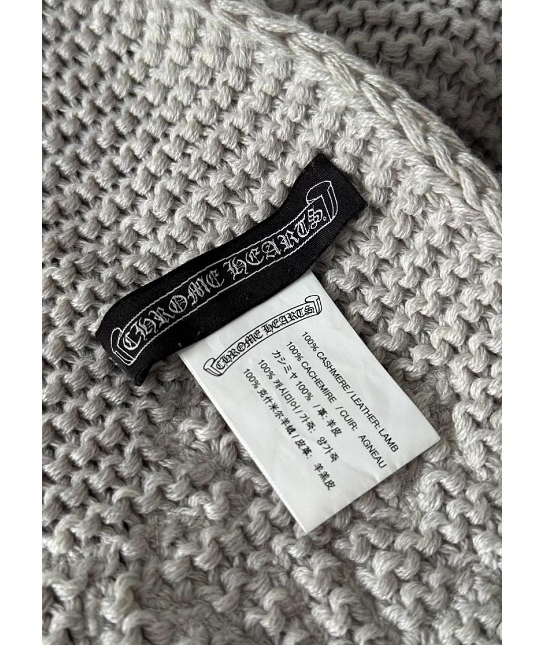 CHROME HEARTS Кашемировый шарф, фото 4