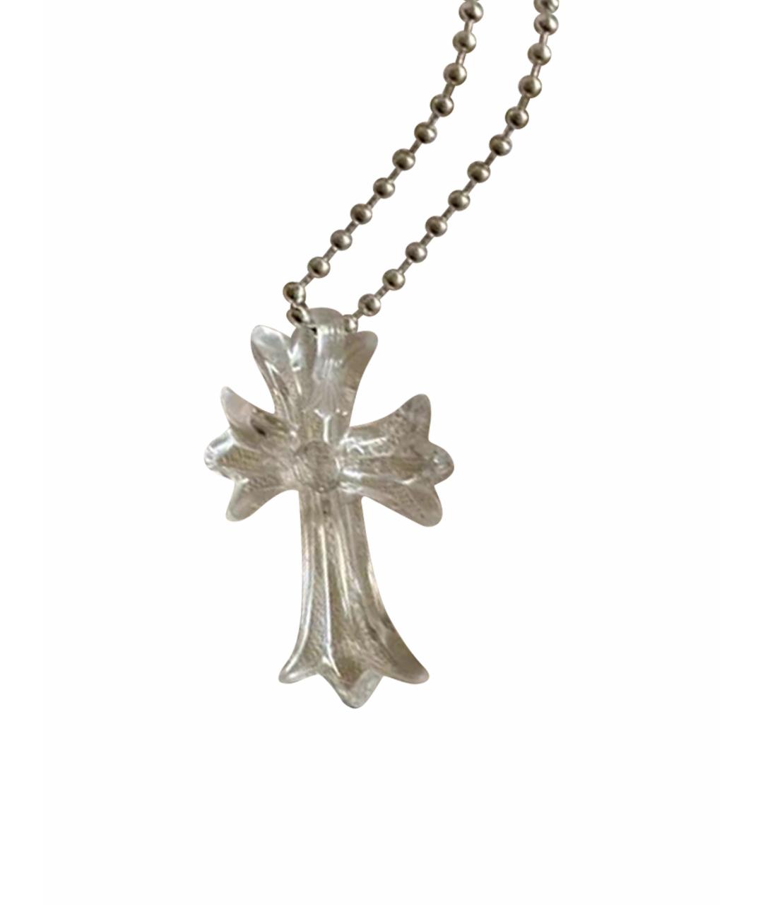 CHROME HEARTS Белая пластиковая цепочка, фото 1